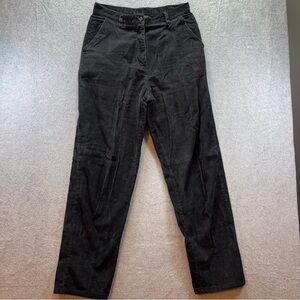 Vintage Woolrich 1964 Corduroy Pants Womens Size 10 Black